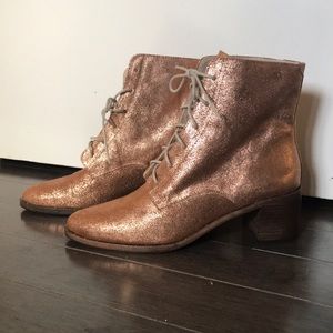 NOT FOR SALE - Freda Salvador ACE boot Rose Gold